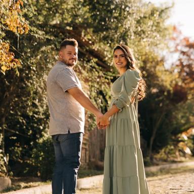 Foto de Rafael Dutra e Jessica Perugini